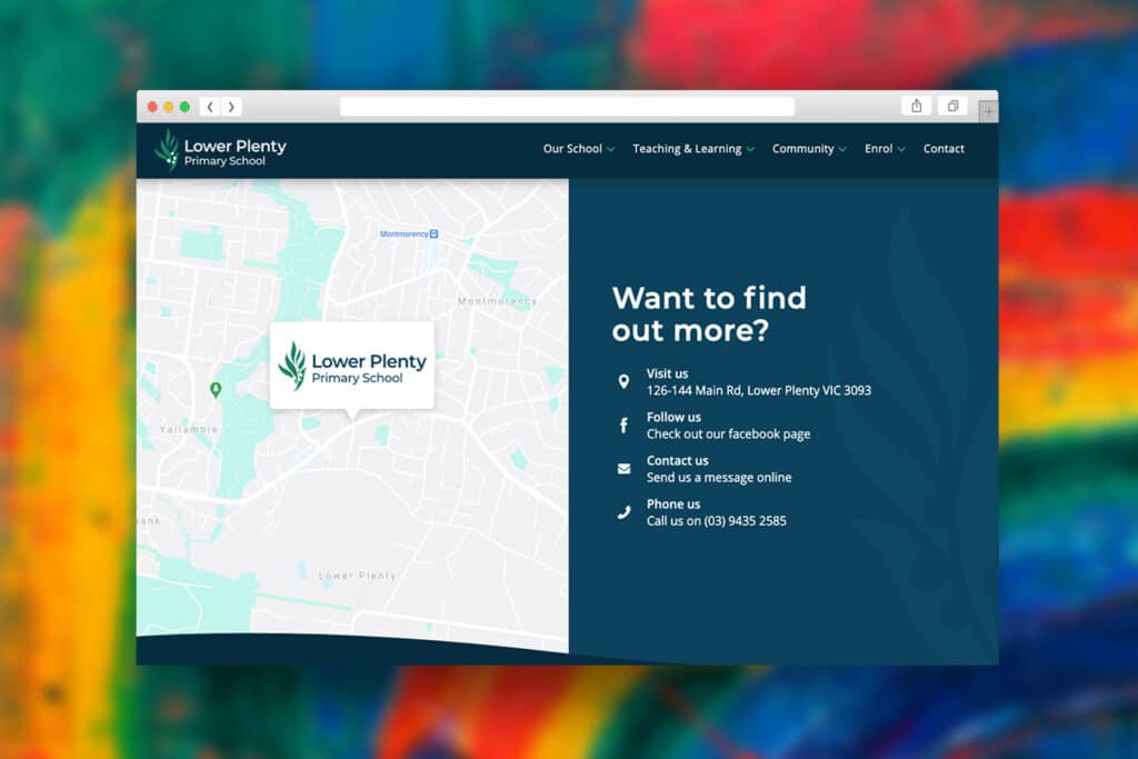 Lower Plenty Primary School - Website - Beyond Web