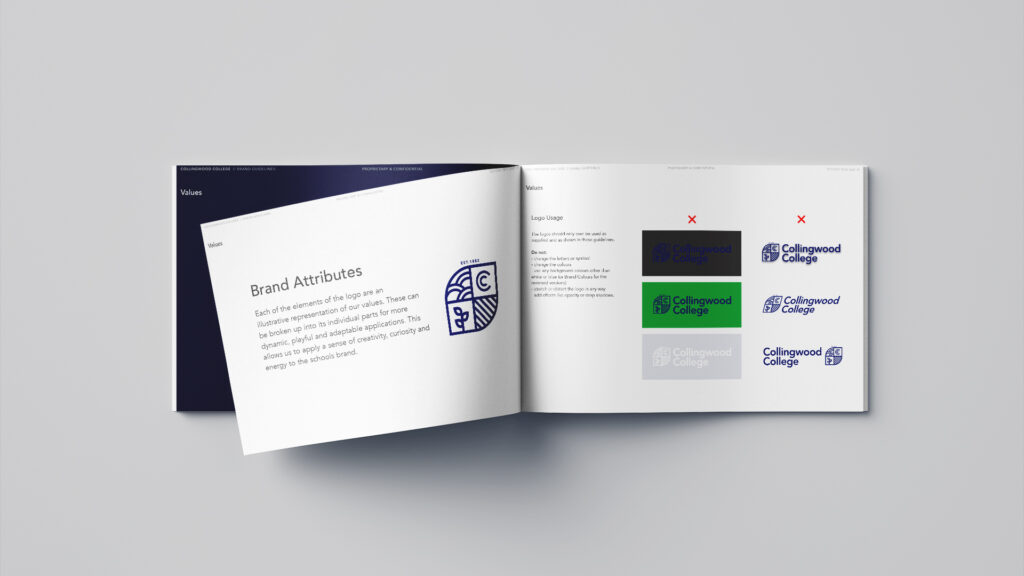 Collingwood College - Brand Guidelines - Brand Identity by Beyond Web