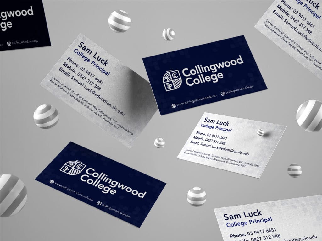 Collingwood College - Business Card - Brand Identity by Beyond Web
